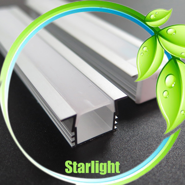 Led recessed aluminum profile for led strips