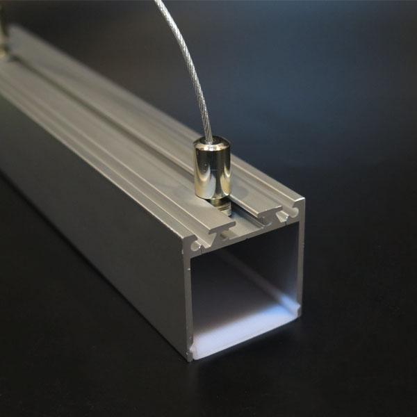 led strip aluminum housing for led linear pendant light