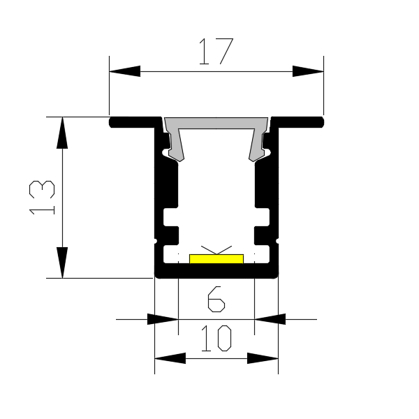 Aluminium Led Profile for Led Light - 副本 - 副本