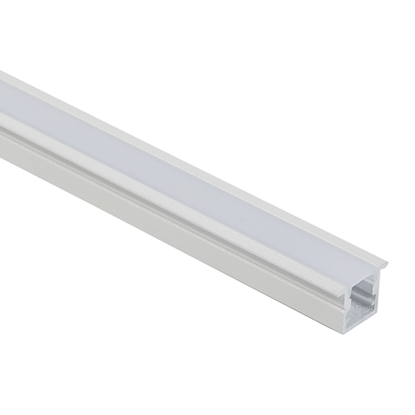 High-Quality White Aluminum LED Profile: Drywall-Recessed Strip Light Channel