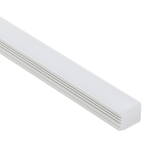 White IP65 LED Aluminum Channel: Waterproof Housing for Indoor/Outdoor Strip Lights