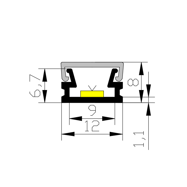 Aluminium Led Channel for Led Light