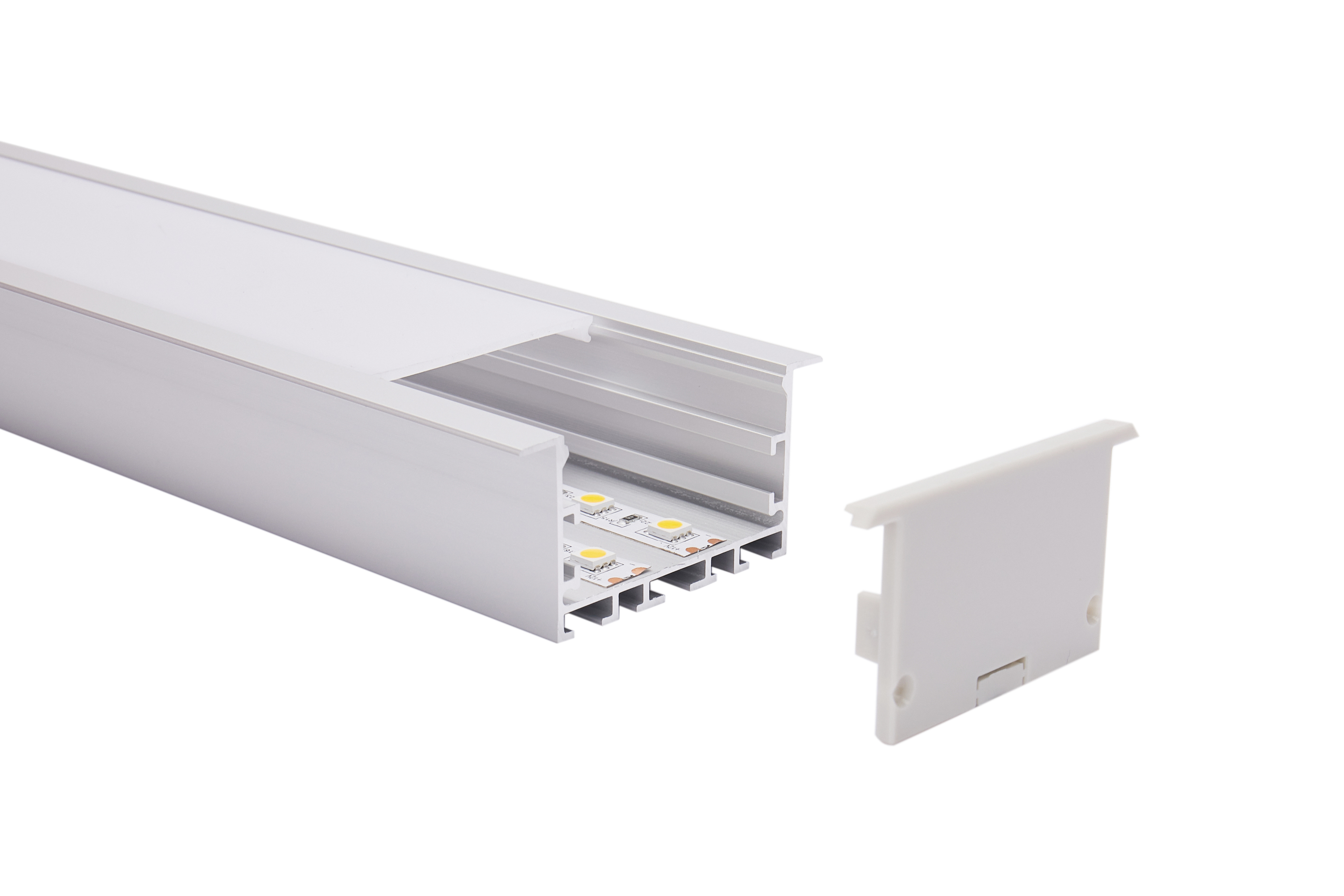 Led recessed extrusion aluminum profile
