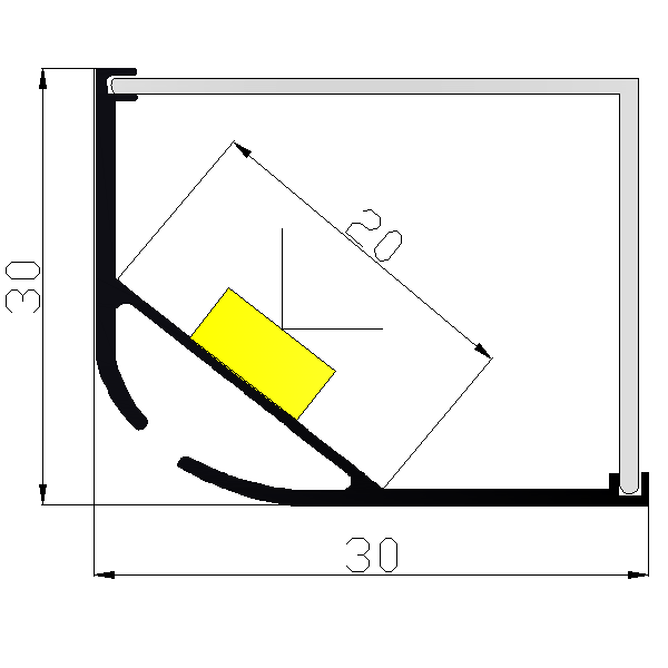 Led linear indoor lighting hanging fixtures for commercial led pendant lighting